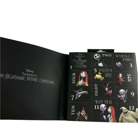 Disney Nightmare Before Christmas Advent Calendar 12 Days Of Socks Unisex NEW - Picture 3 of 8